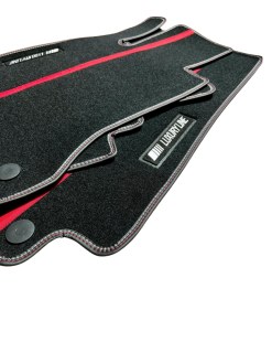 Auto Fußmatten für MERCEDES C W203 S203 2002-2007 Automatten Tuning Zubehör Matten AMG