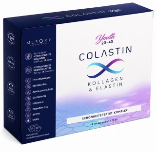 COLASTIN YOUTH Halal Koscher Premium Kollagen Kollagenpeptide, Elastin