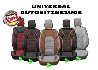 Auto Sitze Sitzbezüge Universal für FORD Fiesta Focus Kuga Mondeo Puma Fusion