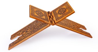 Buchständer aus Holz islamisch Mini Rahle Koran Handgefertigt