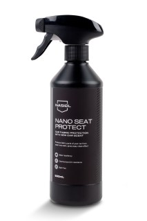 Nasiol Nano Seat Protect – Nano-Sitzschutz für Stoff- & Ledersitze (500 ml) mit "New Car"-Duft