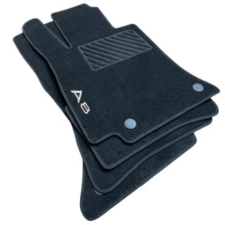 Autofußmatten für Audi A8 Sline Autoteppich Automatten Velours