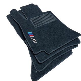 Premium Auto Fußmatten Set für BMW 6er F13 E64 Gran Coupe – Maßgeschneiderte Velours Automatten Set 4-teilig (Modell 3, BMW 6er Gran Coupe 2011- 2017)