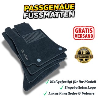 Auto Fußmatten für Mercedes GL,GLA,GLB,GLC-Klasse Automatten Velours