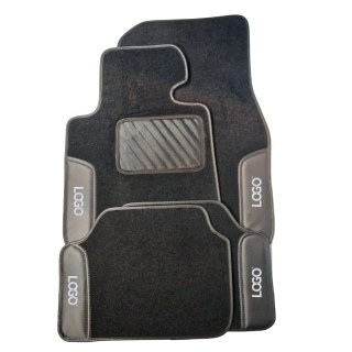 Autofußmatten für Peugeot 207 Autoteppich Automatten Velours