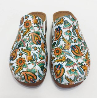 DOGİYE 3218 Anatomische Hausschuhe mit Buntem Muster – Bequeme Pantoletten mit Ergonomischer Komfortsohle, Rutschfeste Damen & Herren Clogs für Zuhause, Garten & Freizeit, Größen 36–41